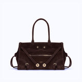 ZOUZOU - DARK SUEDE BROWN