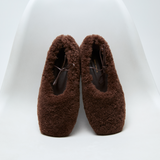 TEDDY BALLERINAS - BROWN