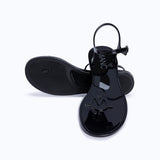JELLY SANDALS - BLACK