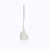 MONOGRAM HEART CHARM - WHITE