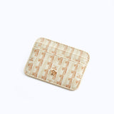 IVY CARD HOLDER-BEIGE