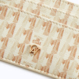 IVY CARD HOLDER-BEIGE