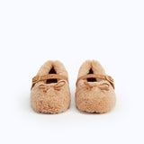 TEDDY BALLERINAS - BEIGE 