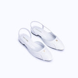 DELINA FLATS - WHITE