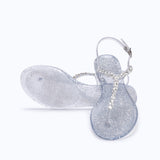 JELLY SANDALS - SILVER
