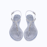 JELLY SANDALS - SILVER