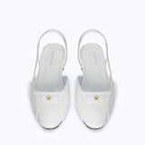 DELINA FLATS - WHITE