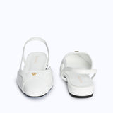 DELINA FLATS - WHITE