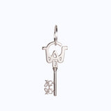 HERITAGE KEY CHARM - SILVER