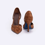 LILITH HEELS- GINGER SUEDE