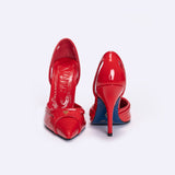LILITH HEELS-RED