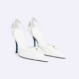LILITH HEELS-WHITE