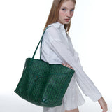 MIRI TOTE-GREEN (PRE - ORDER)