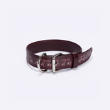 MONOGRAM BELLA COLLAR-BURGUNDY