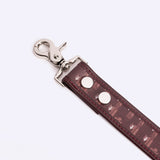 MONOGRAM BELLA LEASH-BURGUNDY