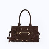 ZOUZOU MINI - DARK SUEDE BROWN