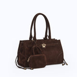 ZOUZOU MINI - DARK SUEDE BROWN