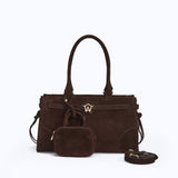 ZOUZOU MINI - DARK SUEDE BROWN