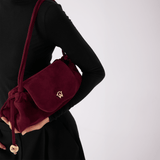 ALLÉE - SUEDE BURGUNDY (PRE - ORDER)