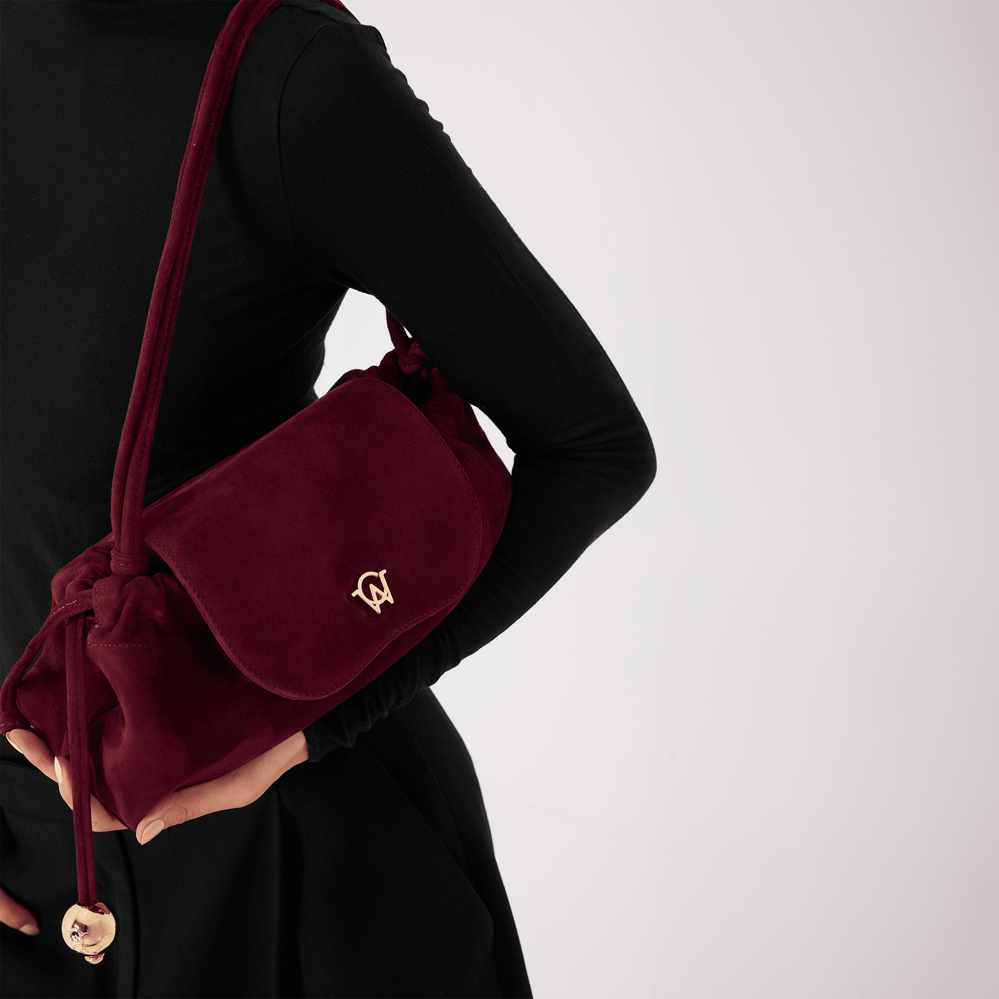 ALLÉE - SUEDE BURGUNDY (PRE - ORDER)