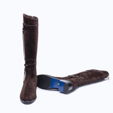 AUBREY - DARK SUEDE BROWN