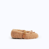 TEDDY BALLERINAS - BEIGE 