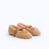 TEDDY BALLERINAS - BEIGE 