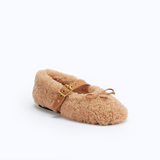 TEDDY BALLERINAS - BEIGE (PRE-ORDER)