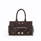 ZOUZOU - DARK SUEDE BROWN