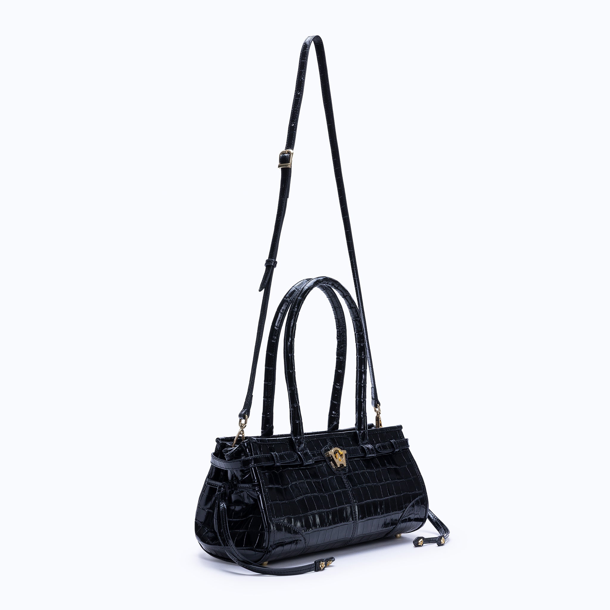 BABY JANE - BLACK CROC (PRE - ORDER)
