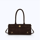 BABY JANE - DARK SUEDE BROWN (PRE - ORDER)