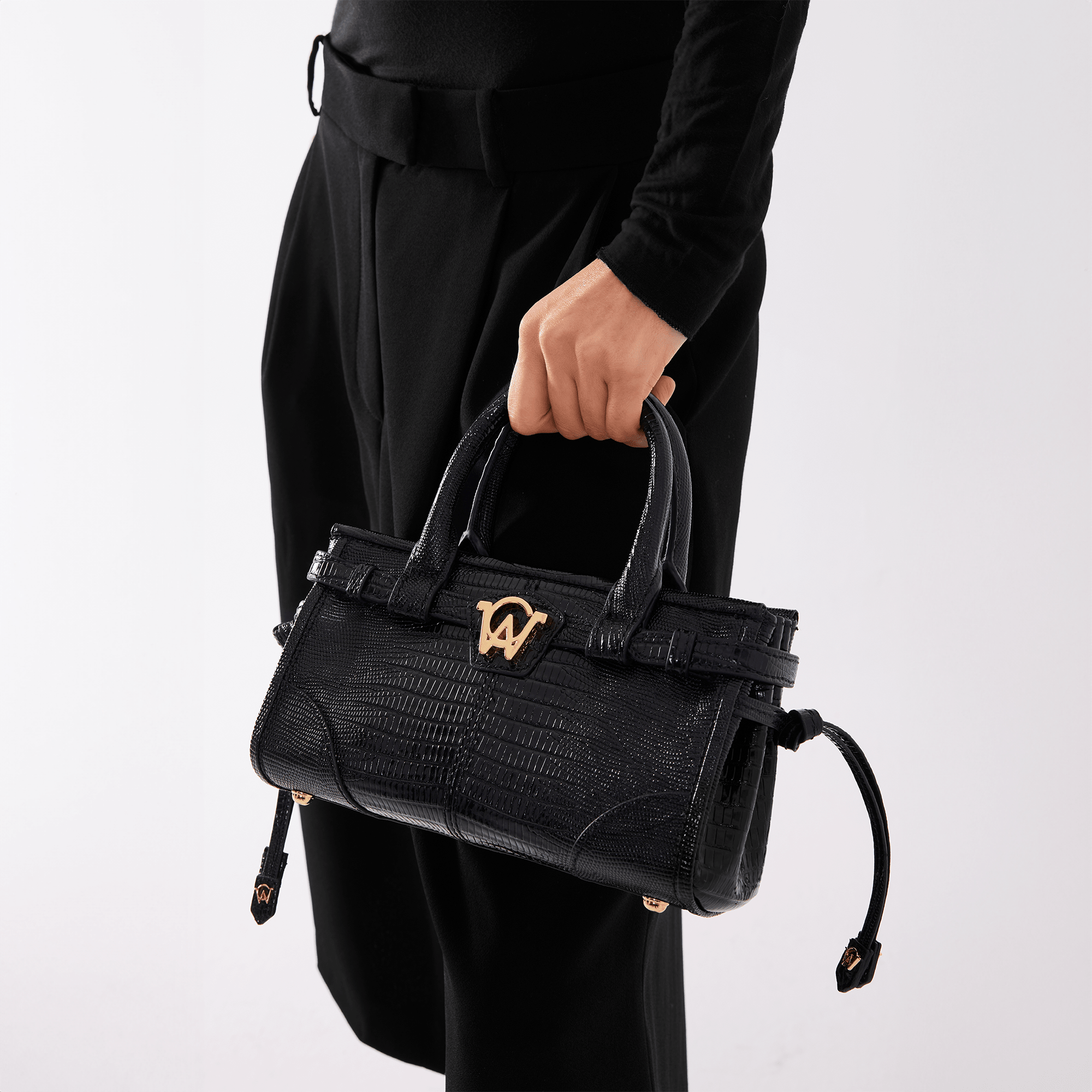BABY JANE NANO - BLACK LIZARD (PRE - ORDER)