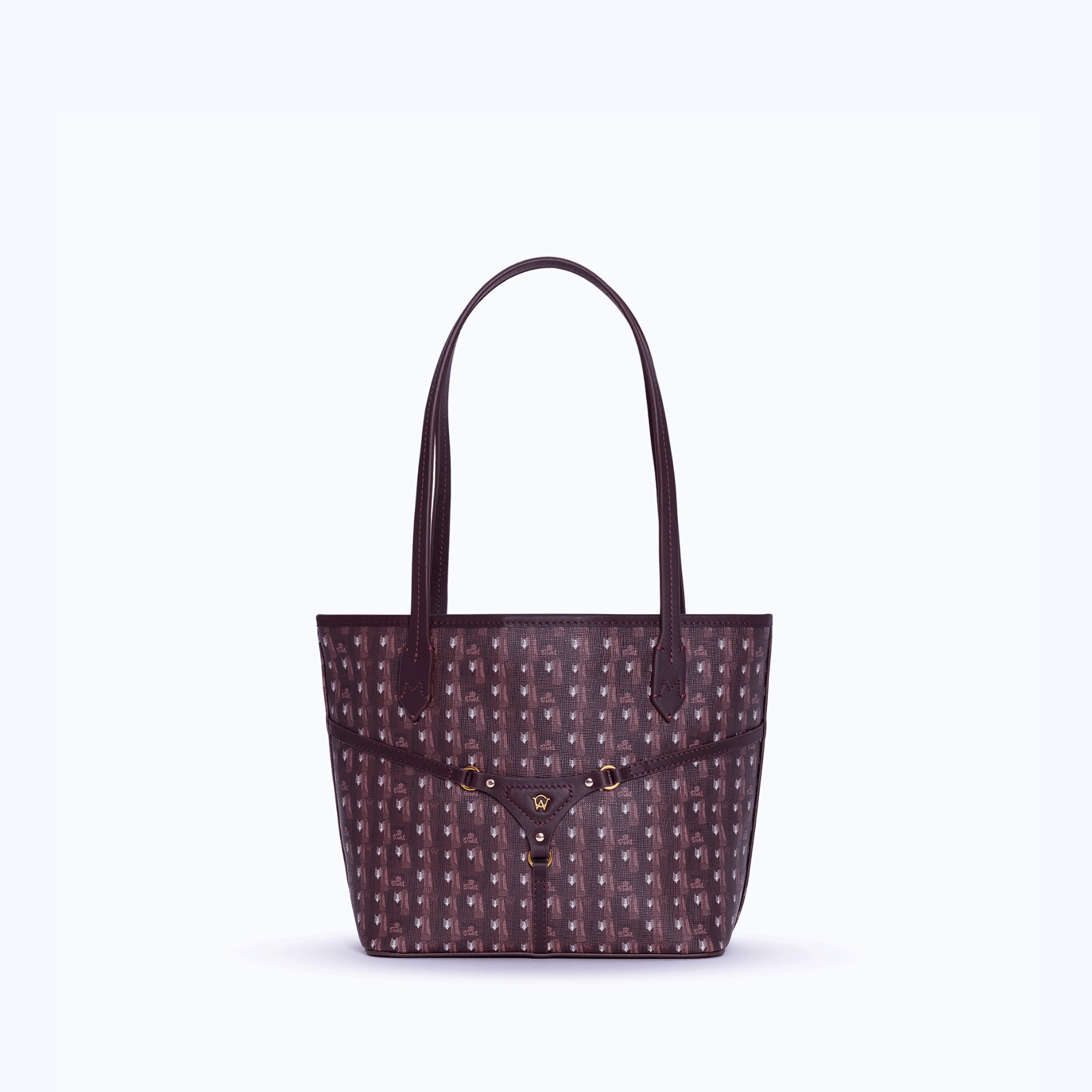 BELLA MINI TOTE - BURGUNDY