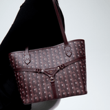 BELLA MINI TOTE - BURGUNDY