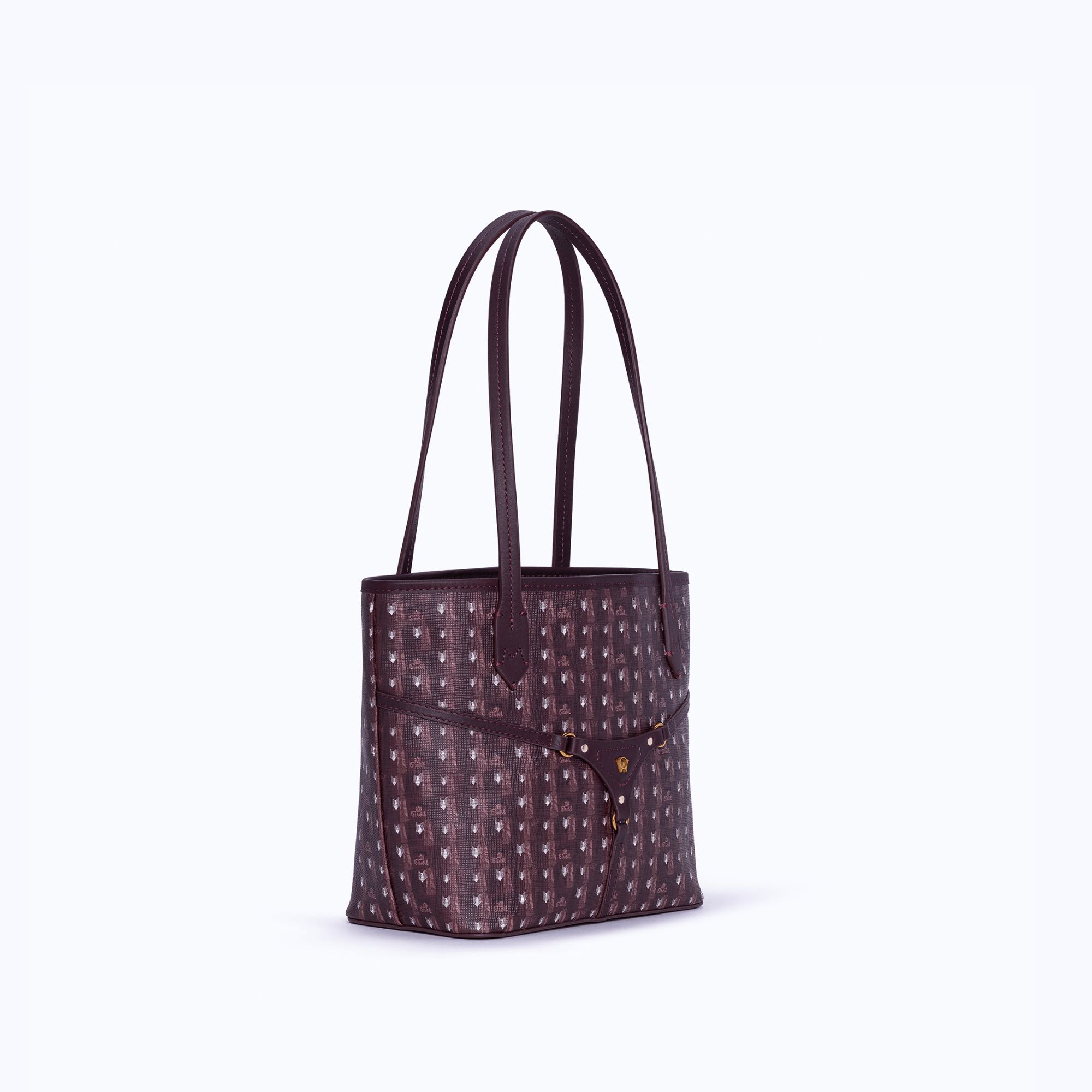 BELLA MINI TOTE - BURGUNDY