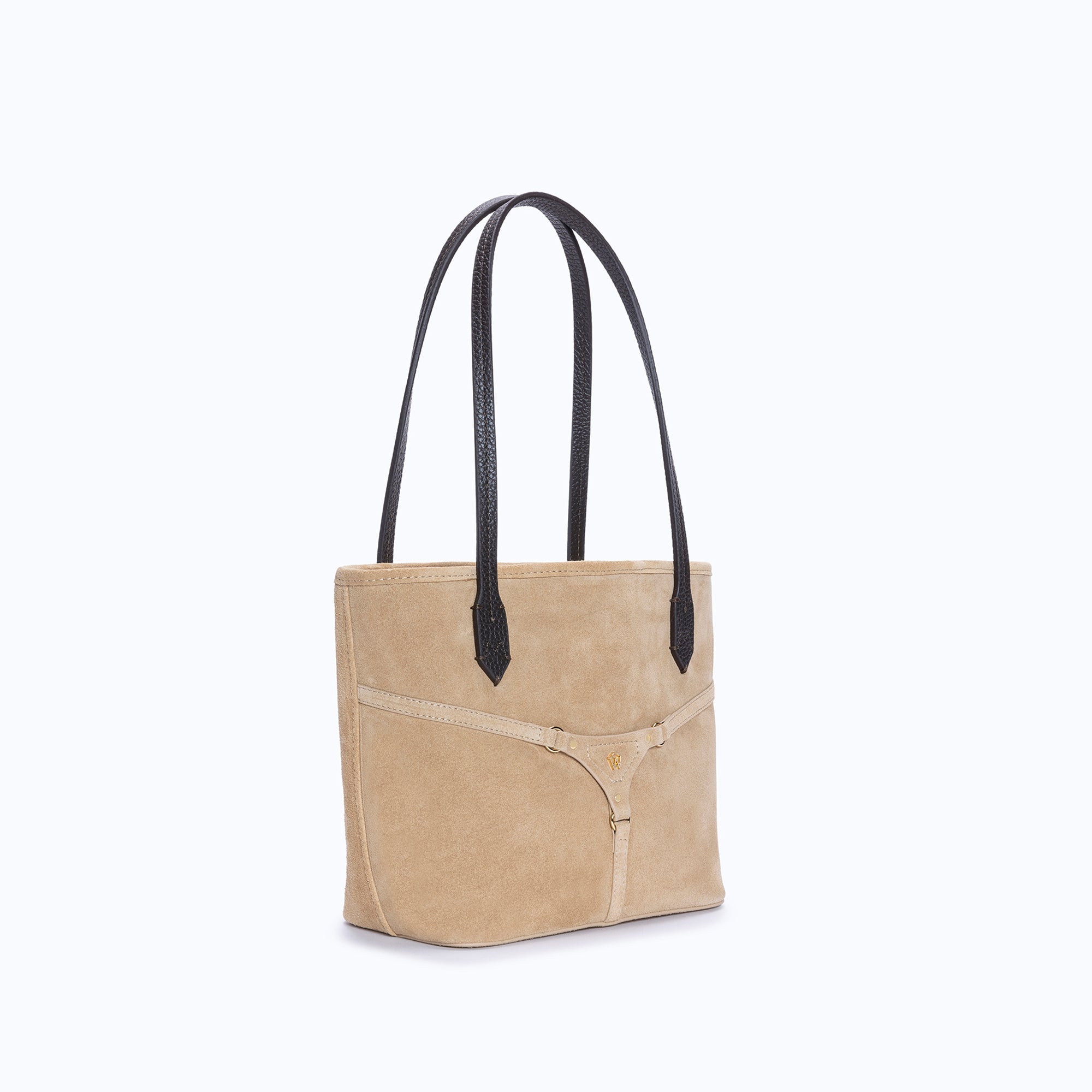 BELLA MINI TOTE - SUEDE BISCUIT