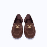 BEVERLY - DARK SUEDE BROWN