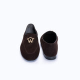 BEVERLY - DARK SUEDE BROWN