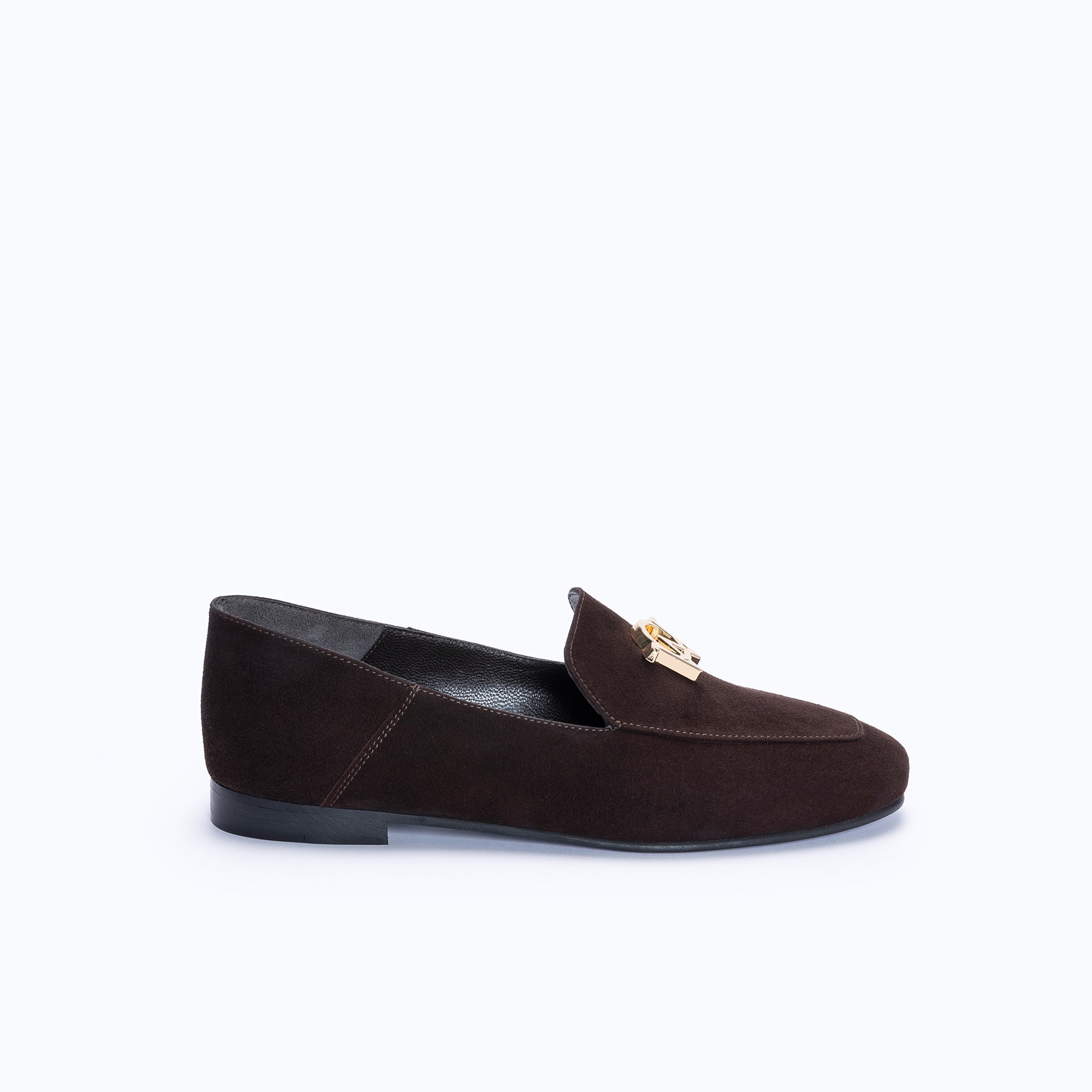 BEVERLY - DARK SUEDE BROWN
