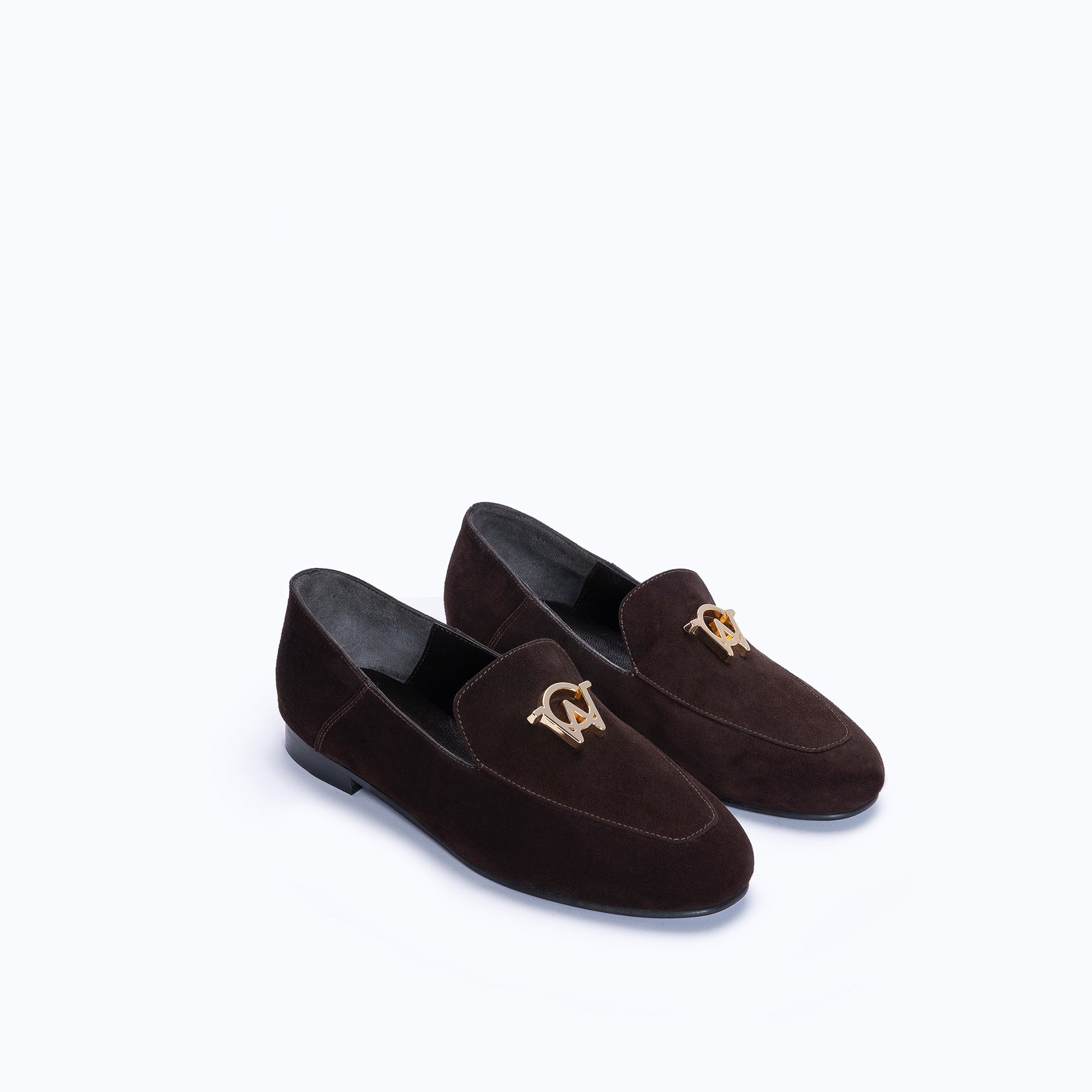 BEVERLY - DARK SUEDE BROWN