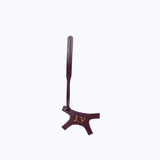 BONE CHARM - BURGUNDY