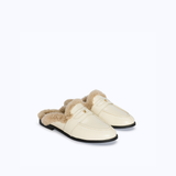 GRACE SLIPPERS - TEDDY VANILLA