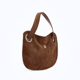 CELESTE - DARK SUEDE BROWN