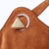 CELESTE - SUEDE BROWN