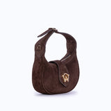 CUPID MINI - DARK SUEDE BROWN