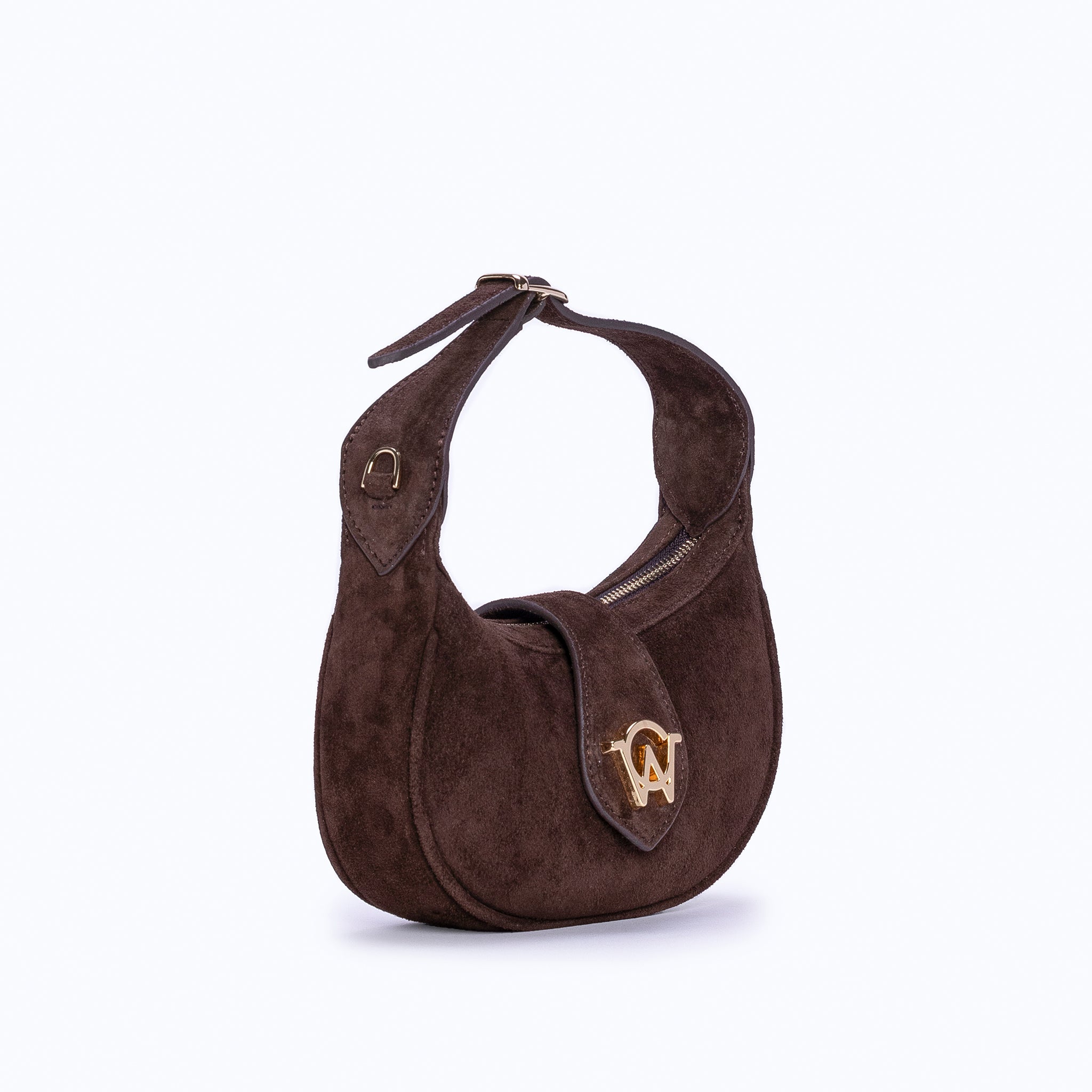 CUPID MINI - DARK SUEDE BROWN