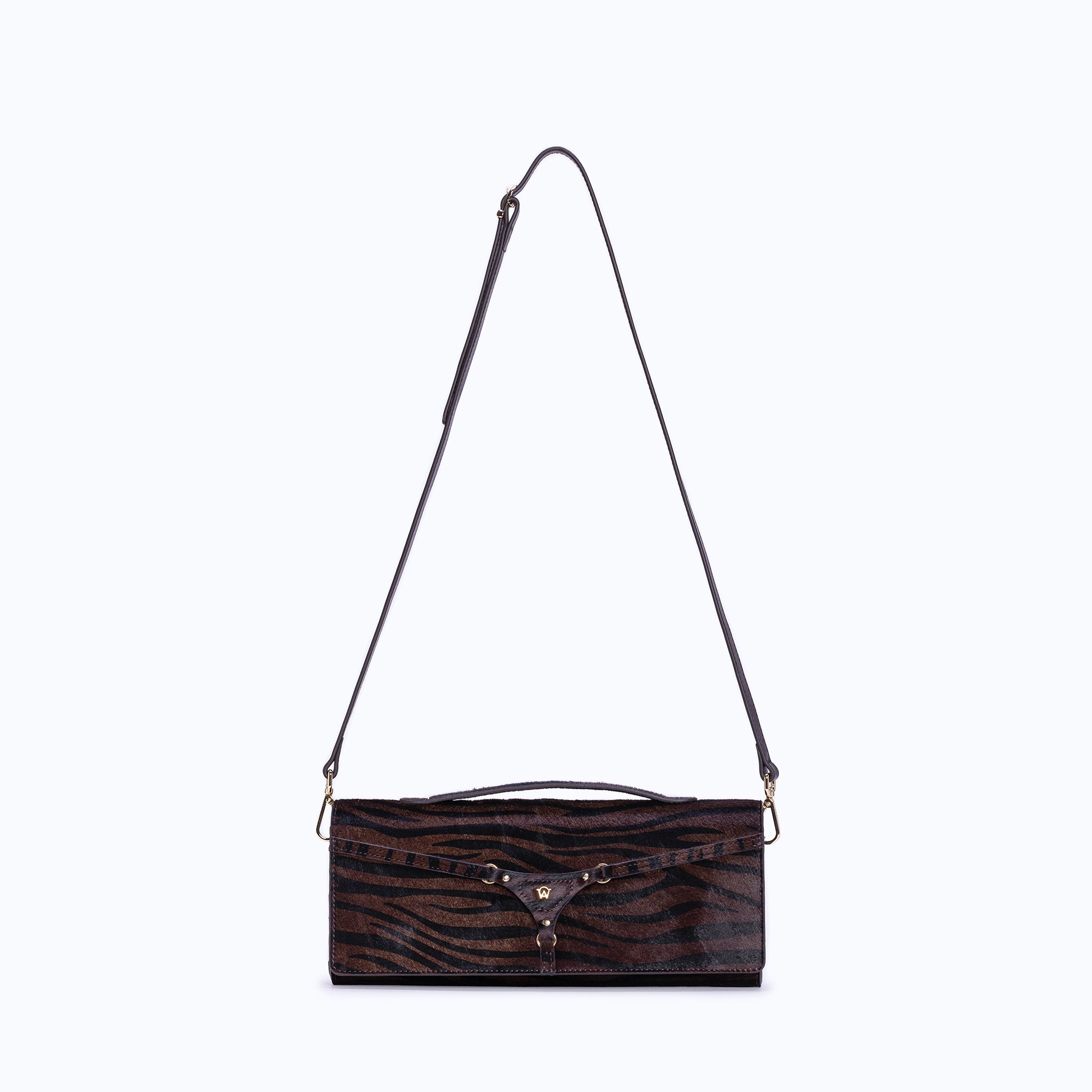 DAPHNE CLUTCH - ZEBRA (PRE - ORDER)