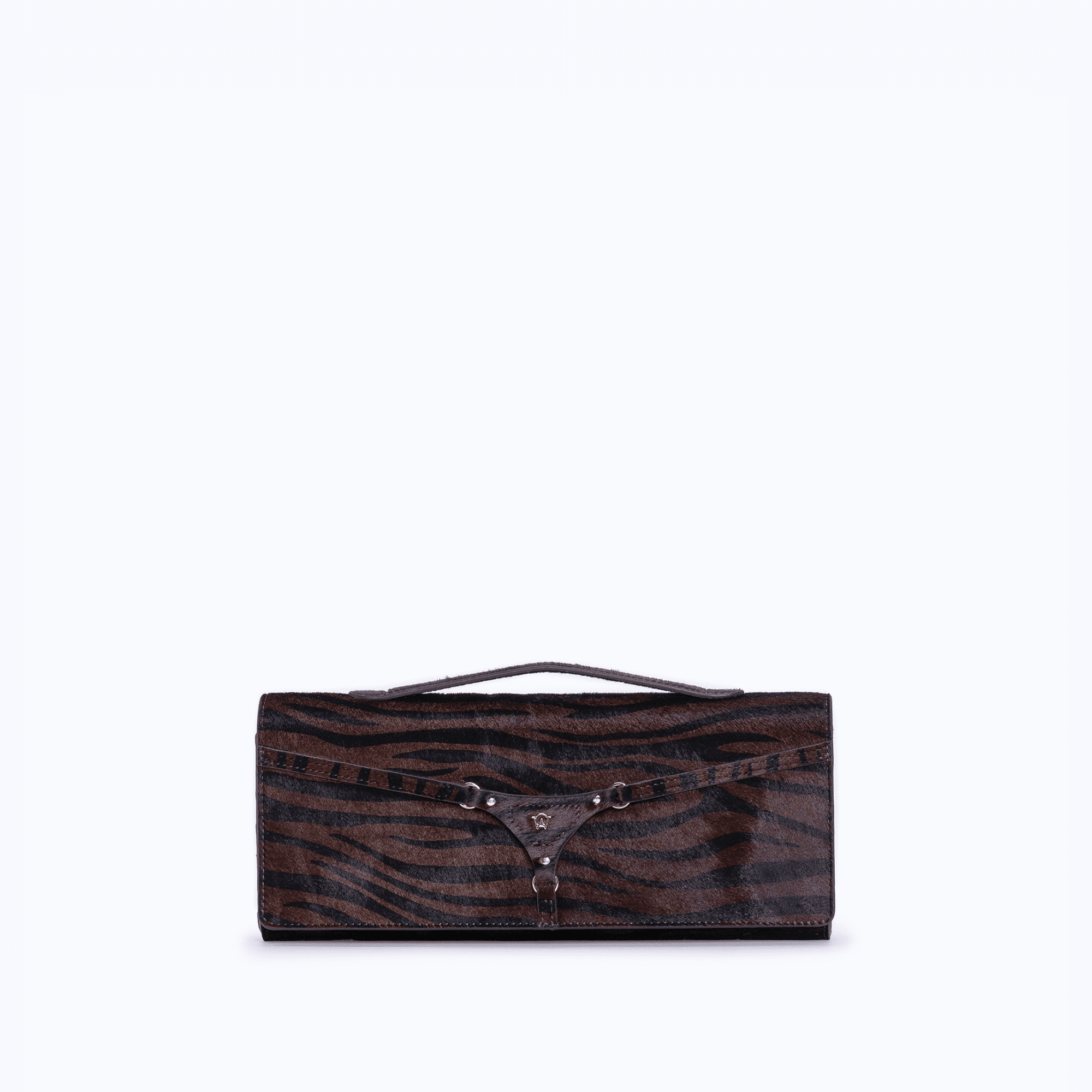 DAPHNE CLUTCH - ZEBRA (PRE - ORDER)