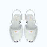 DELINA FLATS - WHITE