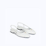 DELINA FLATS - WHITE